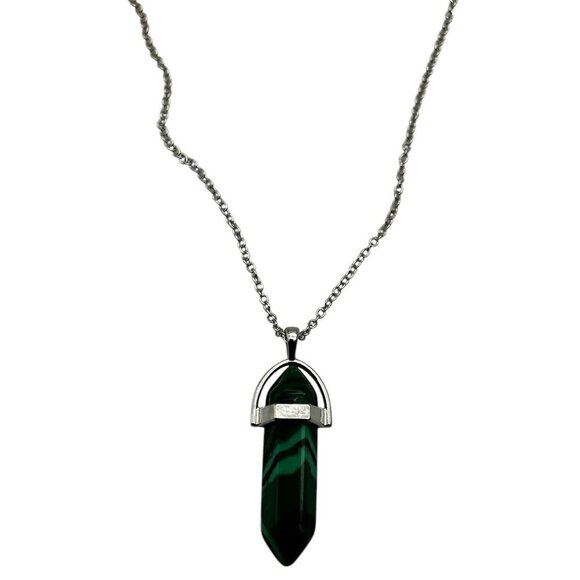 Multi Color Quartz Necklace Pendant Necklace Chain Crystal Necklace Women Jewelr - Picture 10 of 11